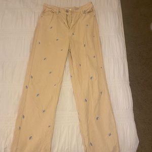 Cream Cordaroy pants for sale!
